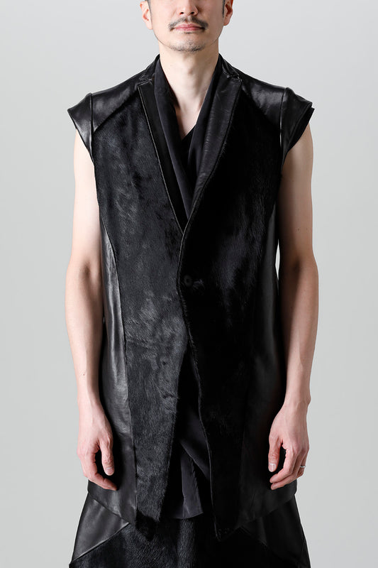 Lamb Skin / Cow Hair Vest