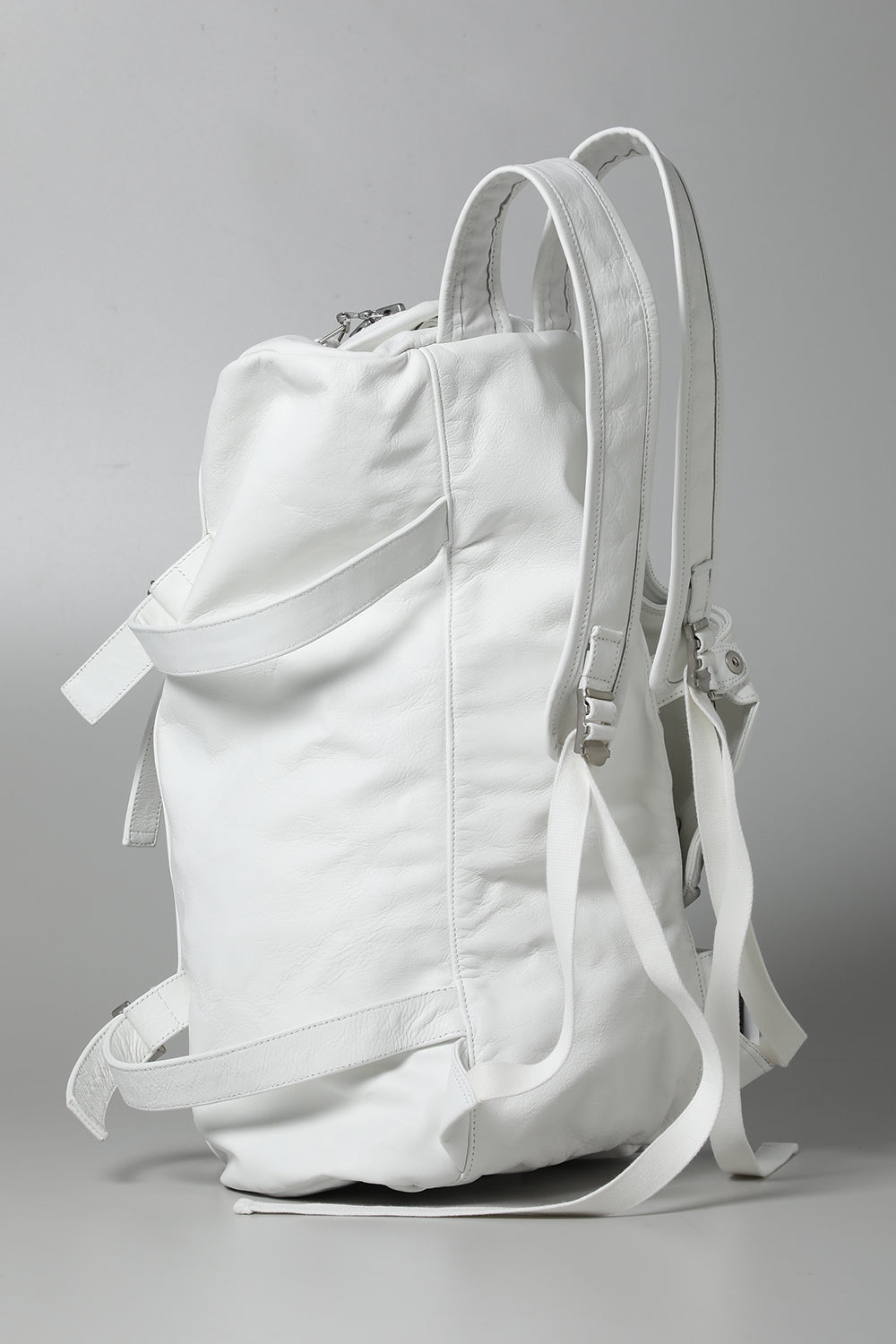 Cow Skin Back Pack White