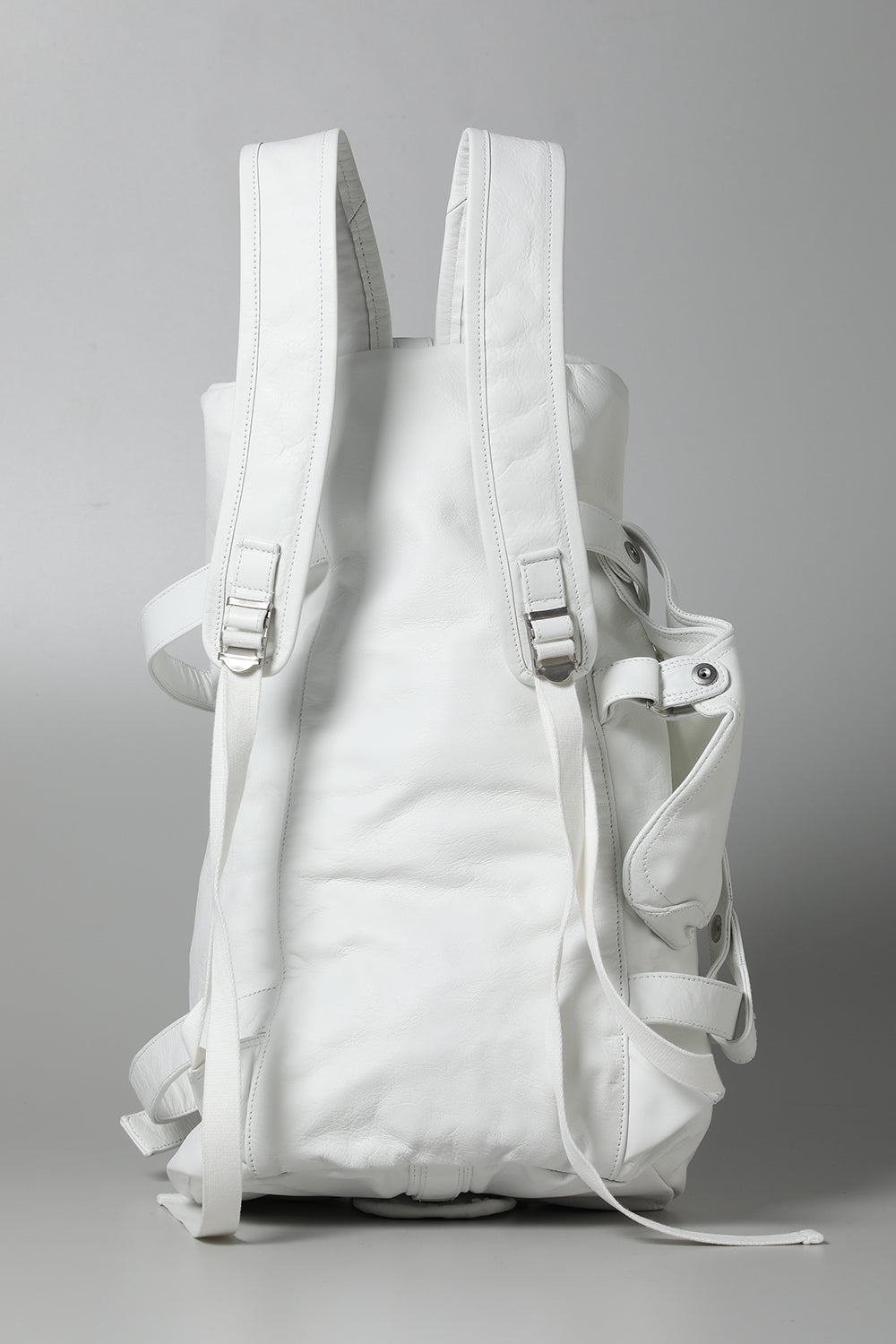 Cow Skin Back Pack White