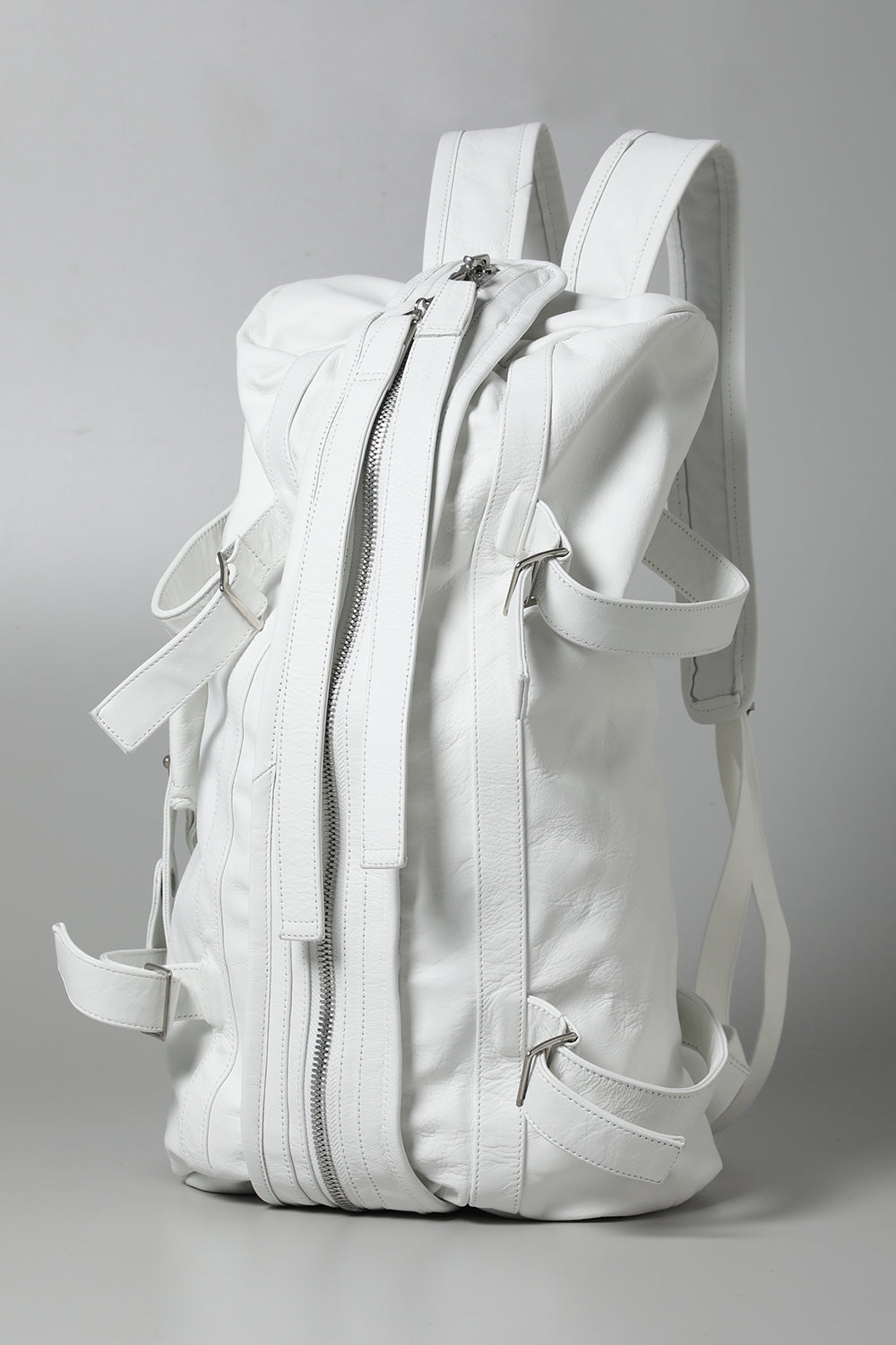 Cow Skin Back Pack White