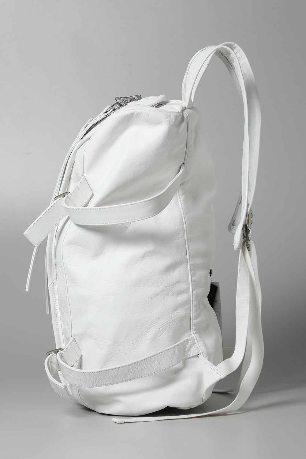 Cow Skin Back Pack White