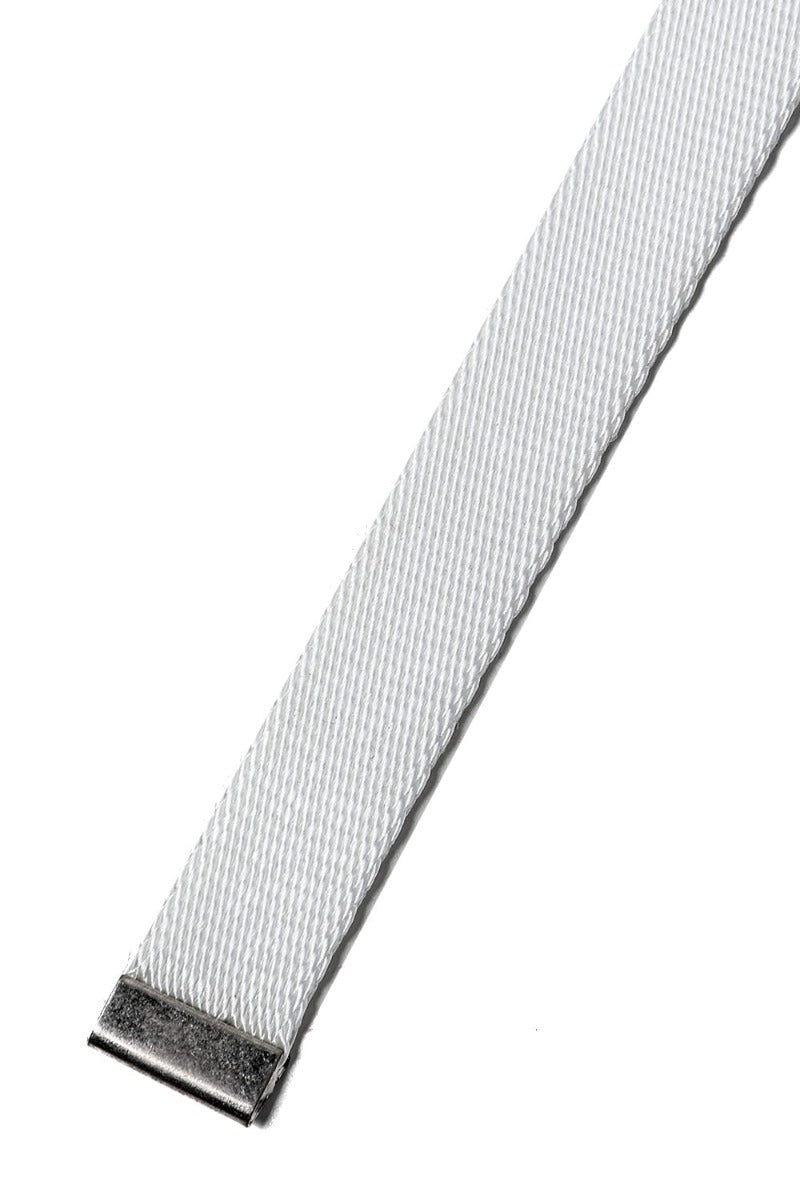 Nylon Tape Carabiner Belt Off White