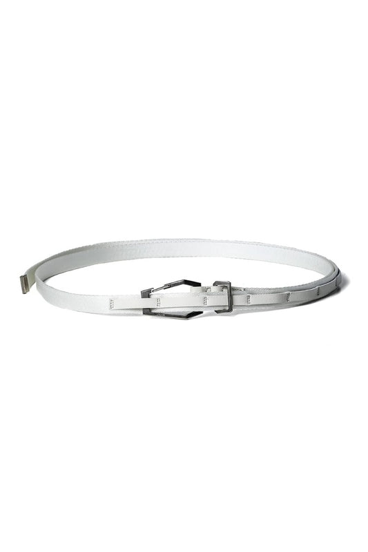 Nylon Tape Carabiner Belt Off White