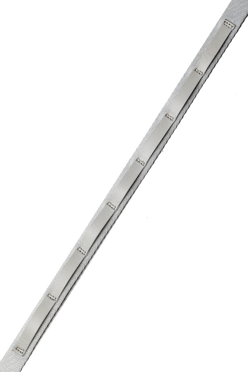 Nylon Tape Carabiner Belt Off White