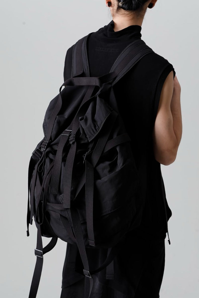 Nylon/Cotton Cloth Backpack
