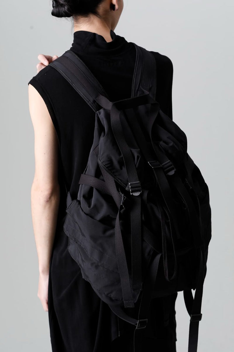 Nylon/Cotton Cloth Backpack