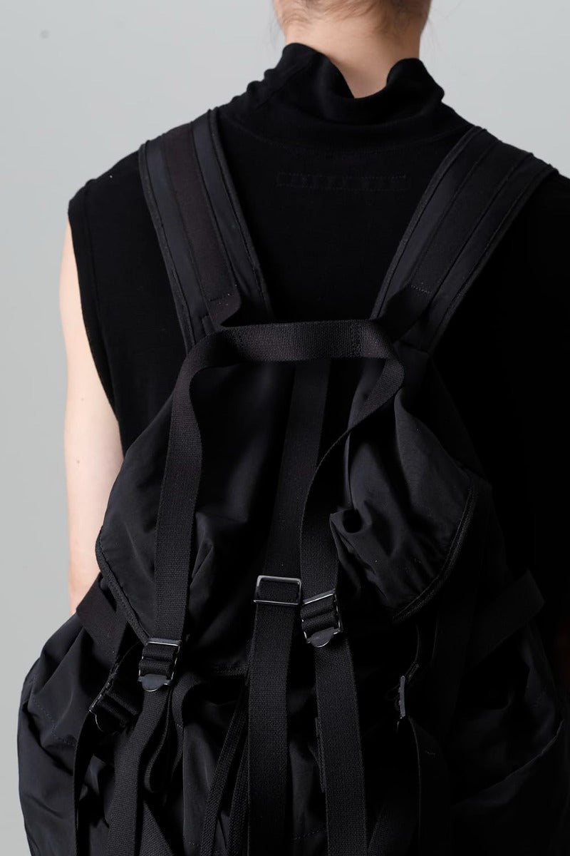 Nylon/Cotton Cloth Backpack