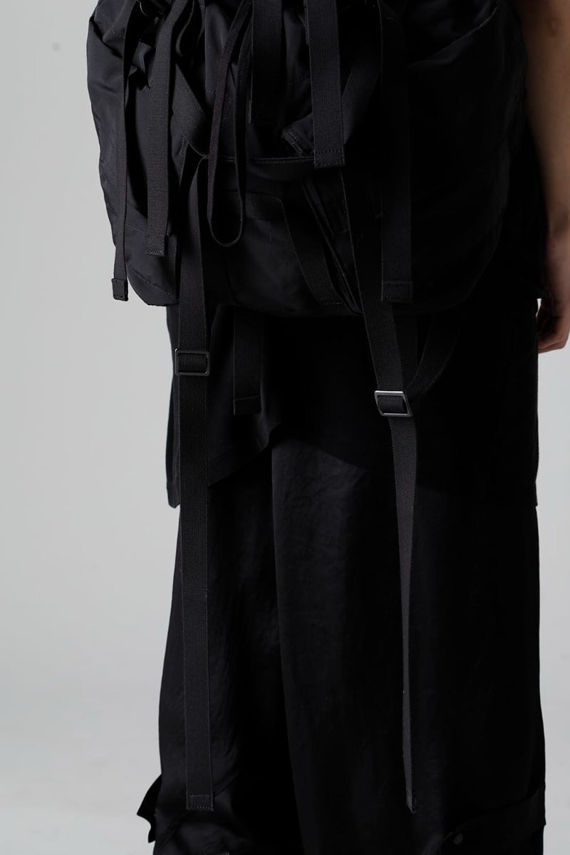 Nylon/Cotton Cloth Backpack