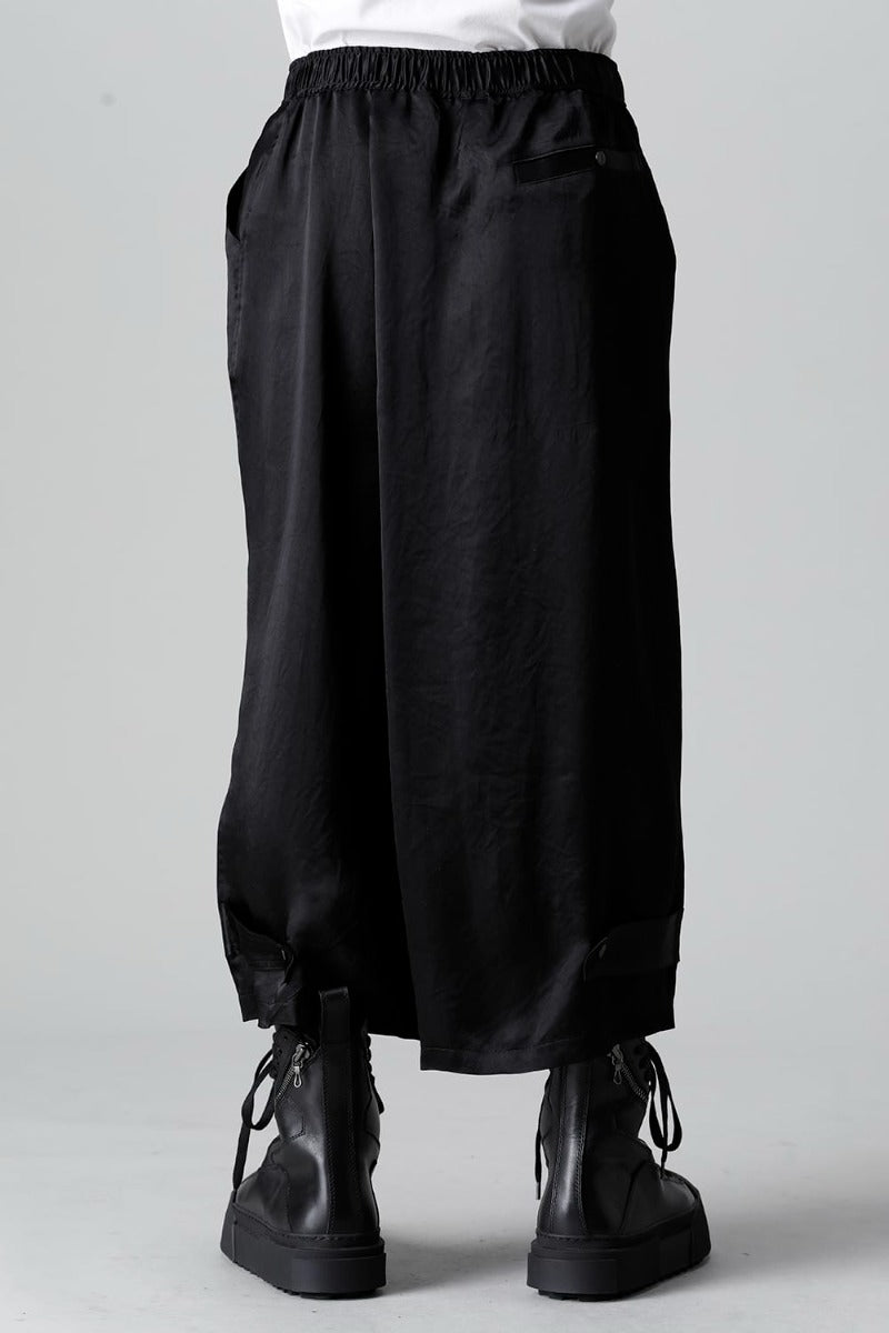 Acetate Vintage Satin Wrap Pants