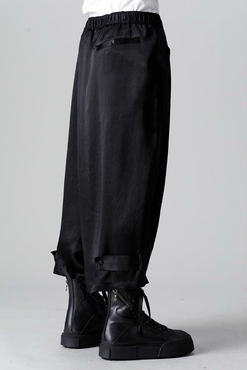 Acetate Vintage Satin Wrap Pants