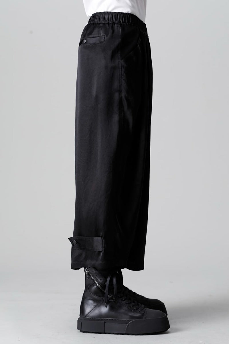 Acetate Vintage Satin Wrap Pants