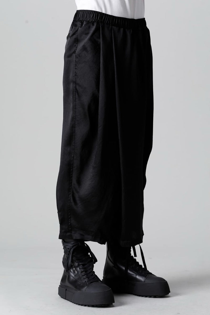 Acetate Vintage Satin Wrap Pants