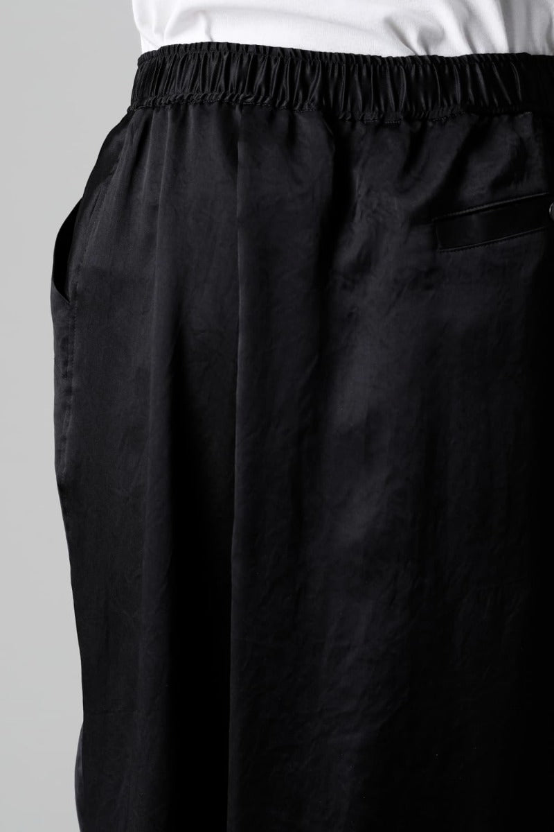 Acetate Vintage Satin Wrap Pants