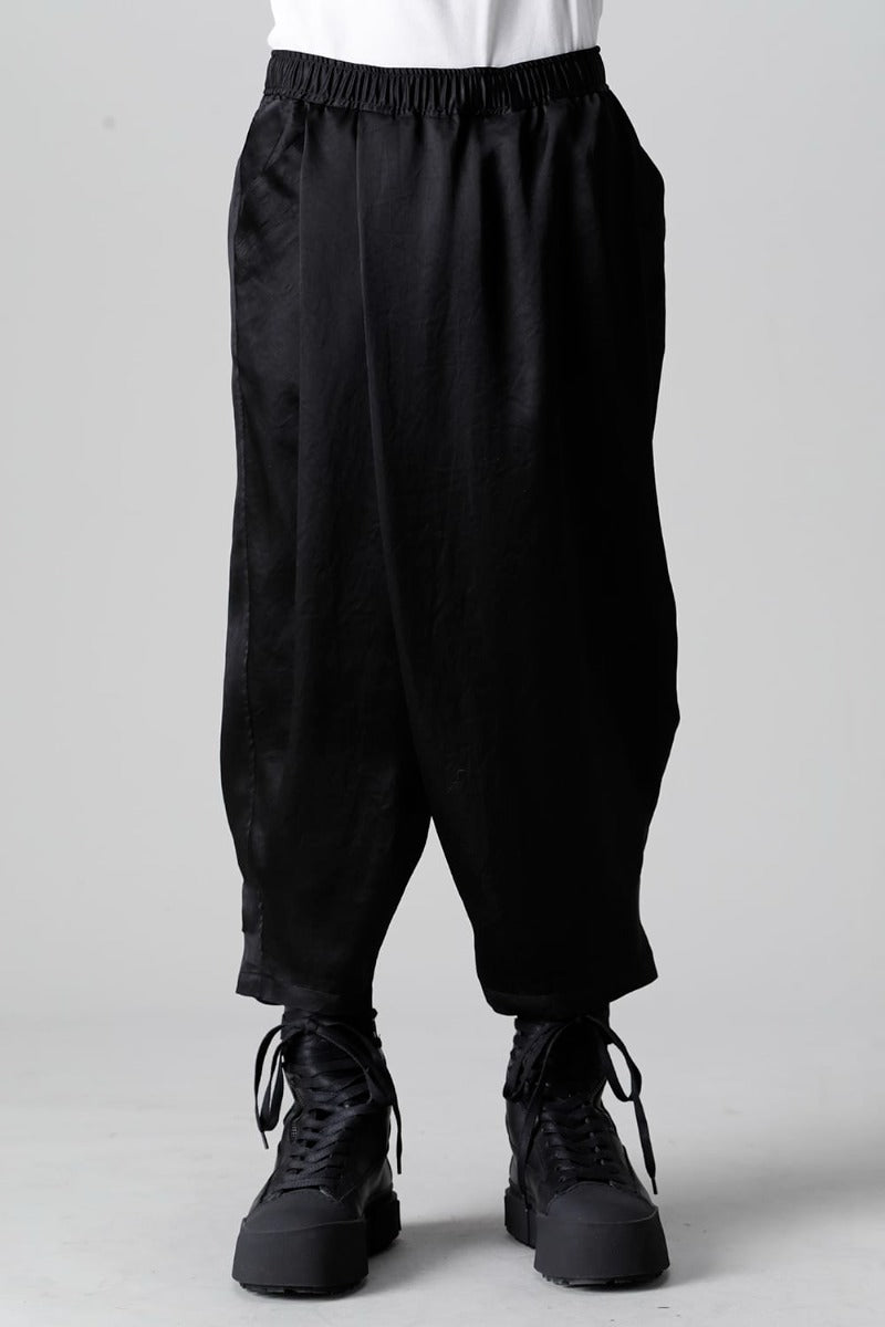 Acetate Vintage Satin Wrap Pants