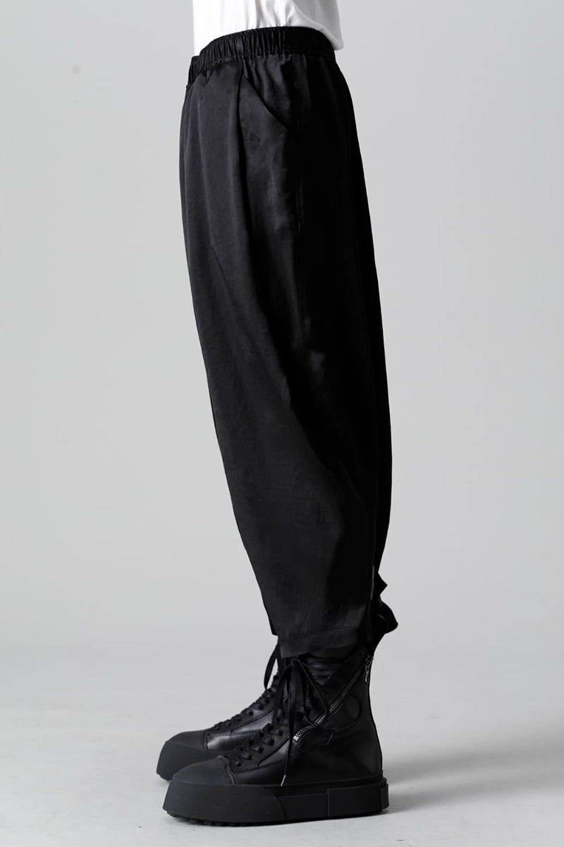 Acetate Vintage Satin Wrap Pants