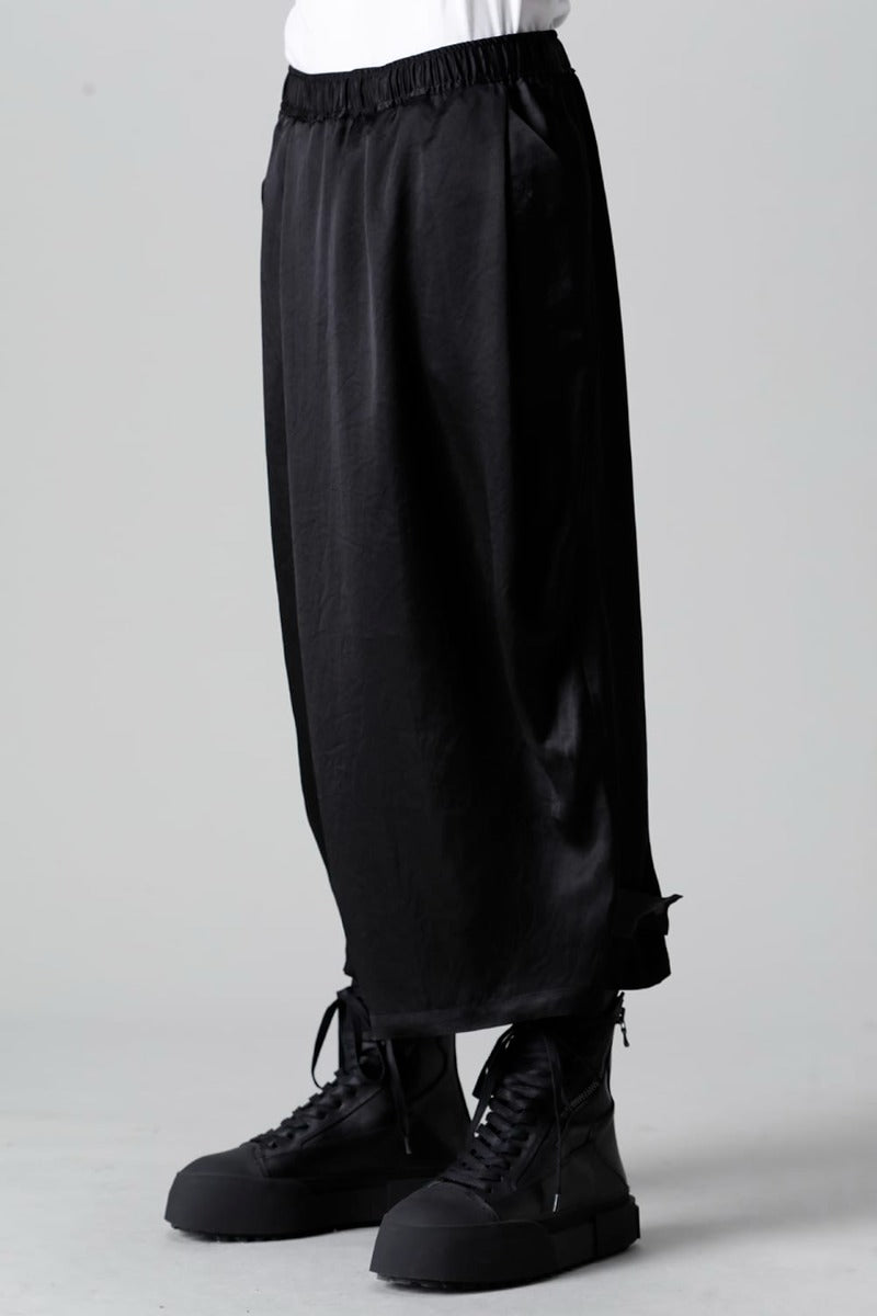 Acetate Vintage Satin Wrap Pants