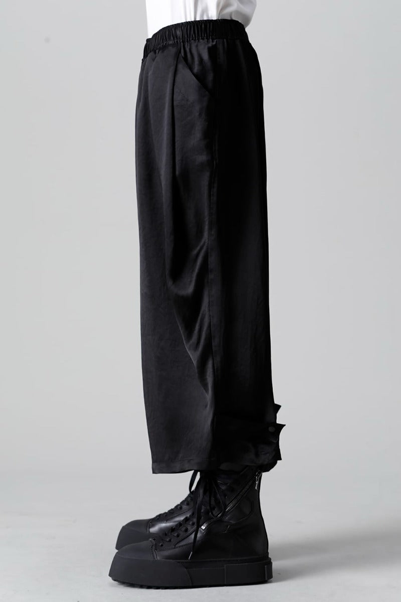 Acetate Vintage Satin Wrap Pants