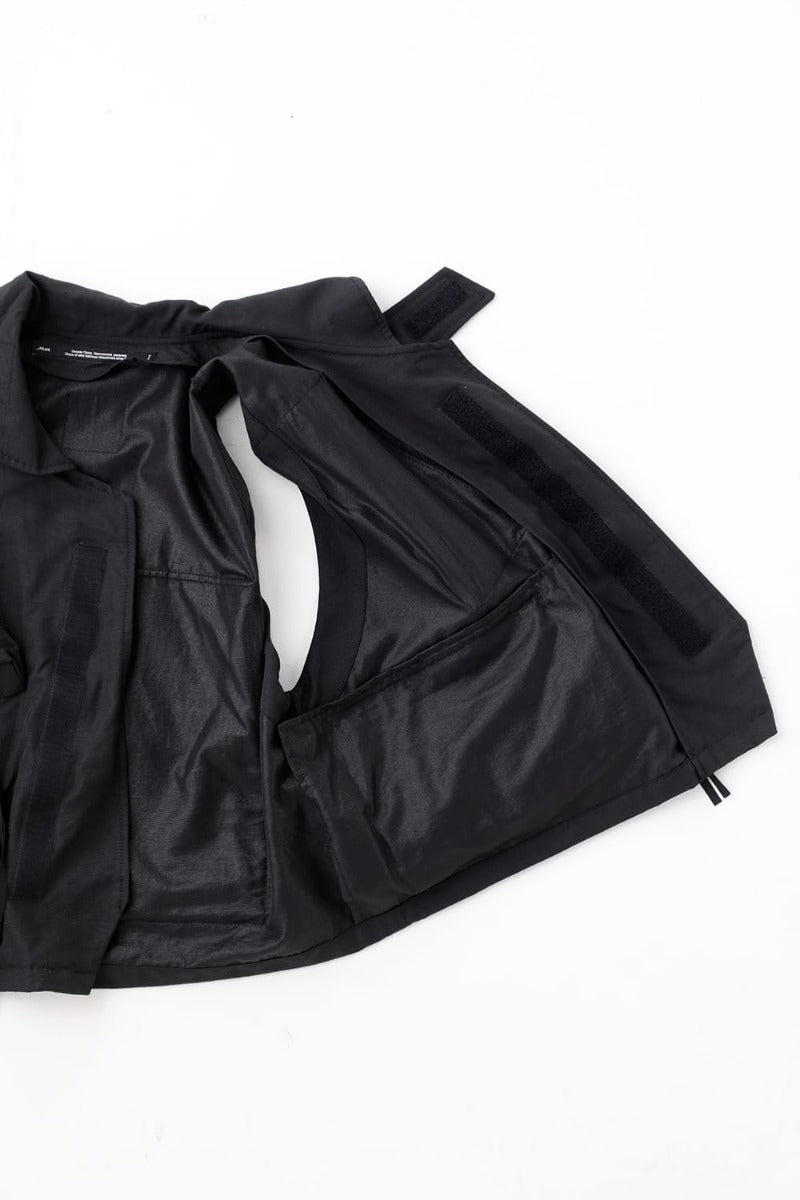 Nylon/Cotton Grosgrain Cargo Vest