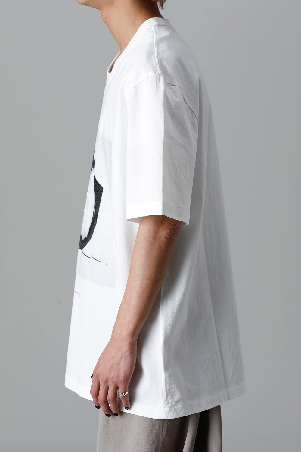 Cotton Dry Jersey S/S T-Shirt Off White