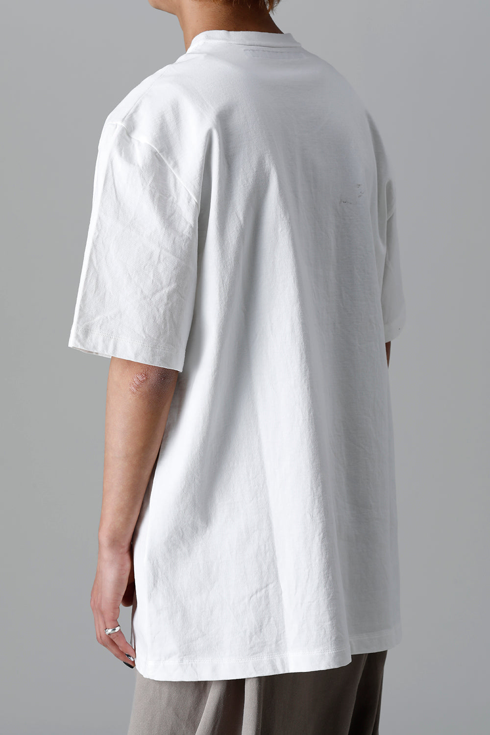 Cotton Dry Jersey S/S T-Shirt Off White