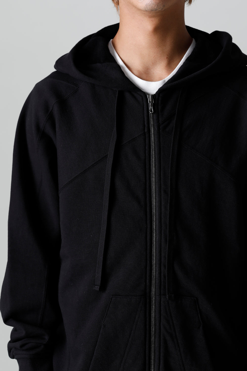 Cotton Sweat Zip Up Hoodie