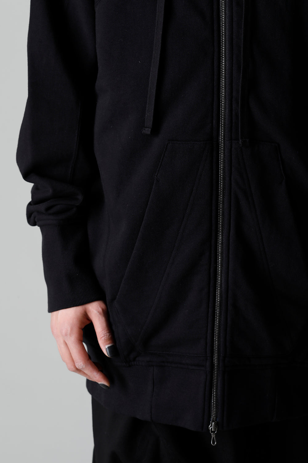 Cotton Sweat Zip Up Hoodie