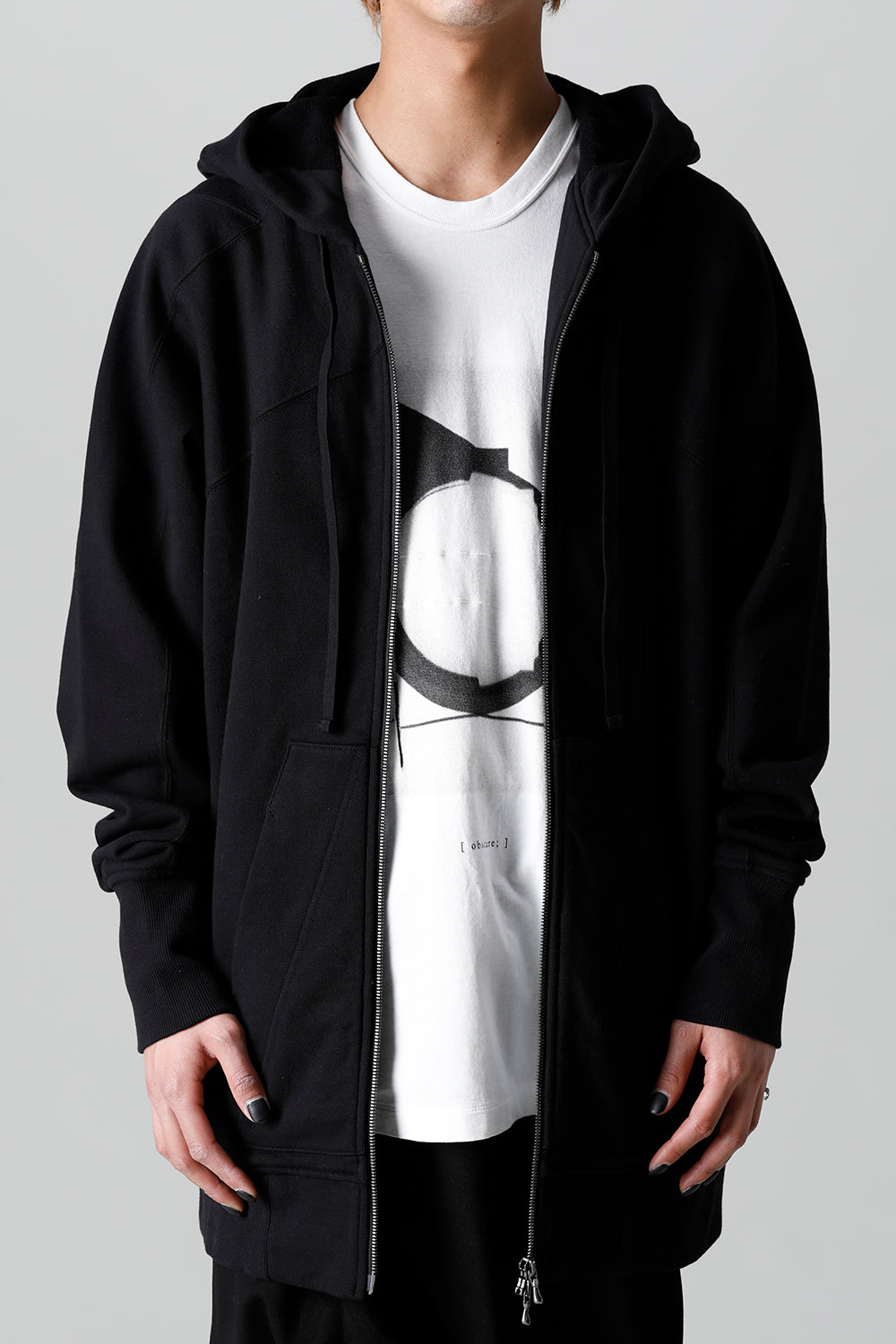 Cotton Sweat Zip Up Hoodie