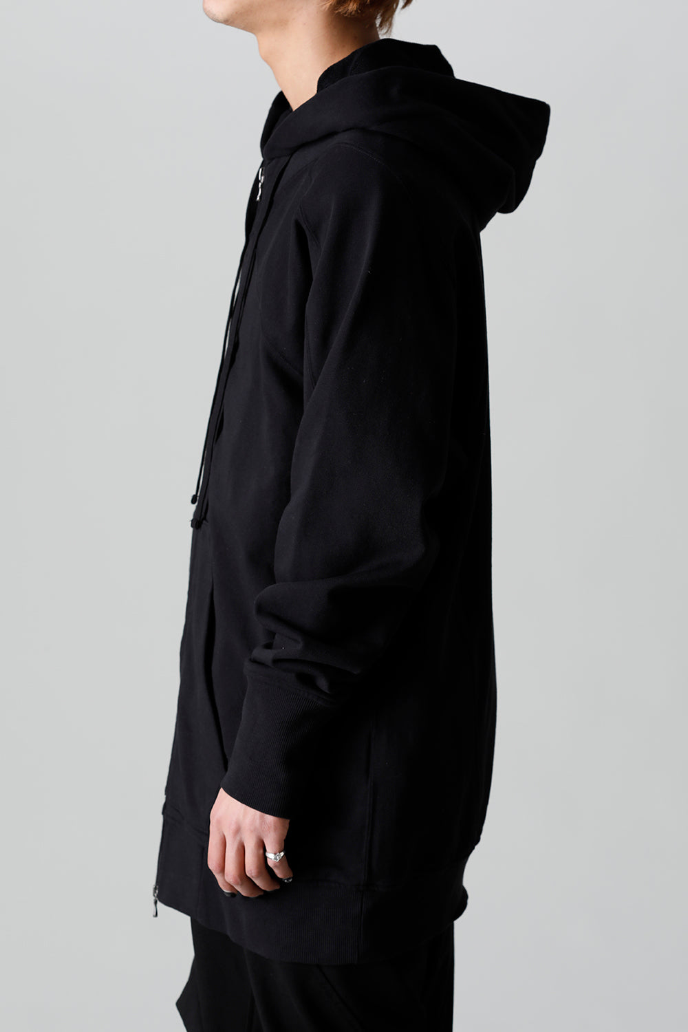 Cotton Sweat Zip Up Hoodie