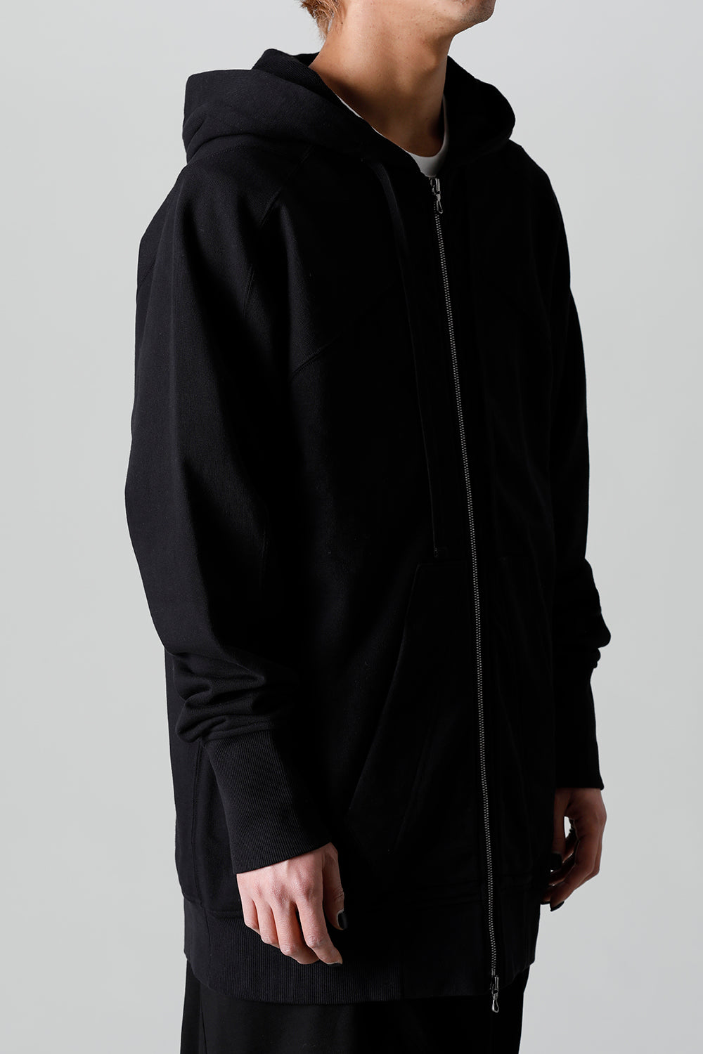 Cotton Sweat Zip Up Hoodie