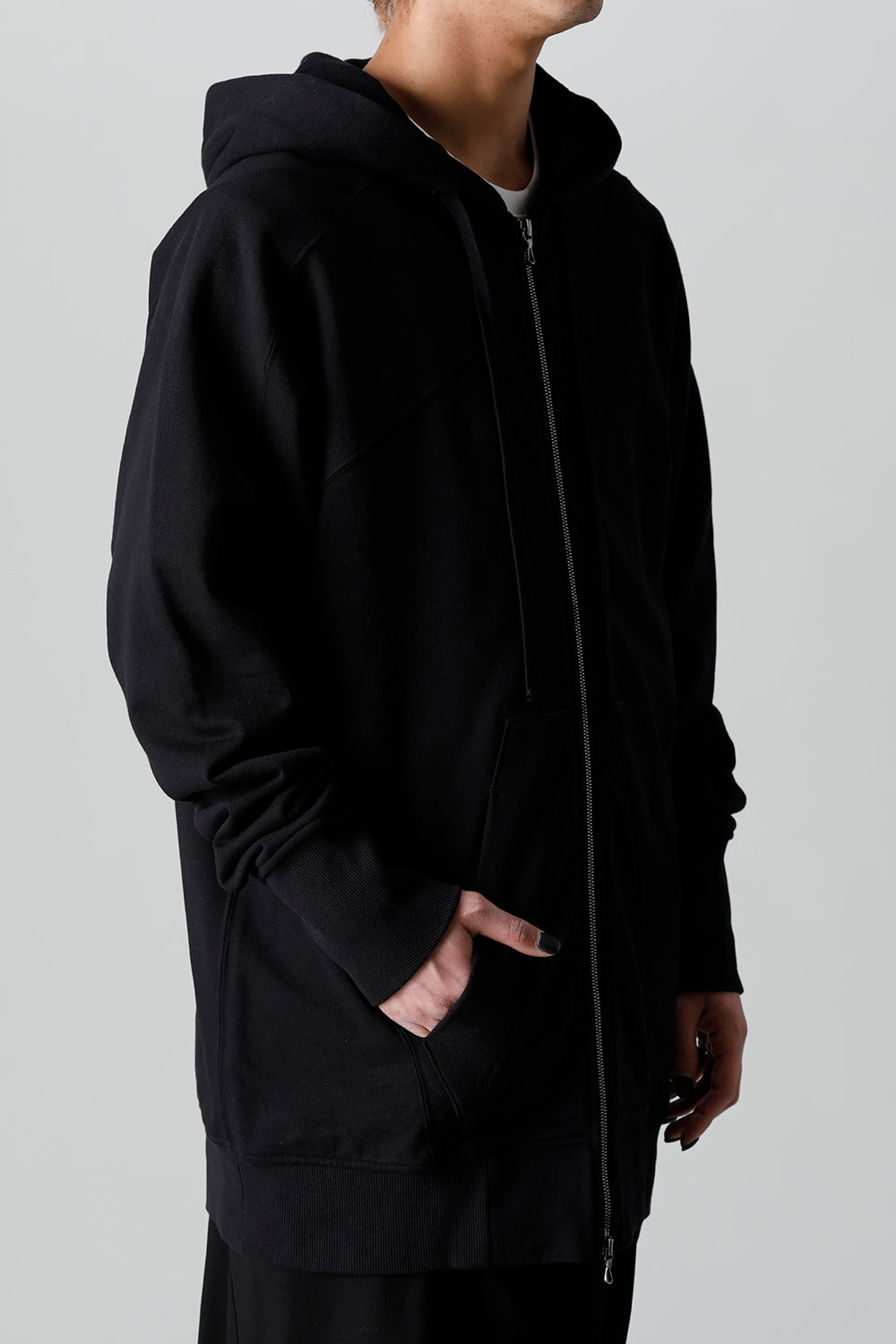 Cotton Sweat Zip Up Hoodie