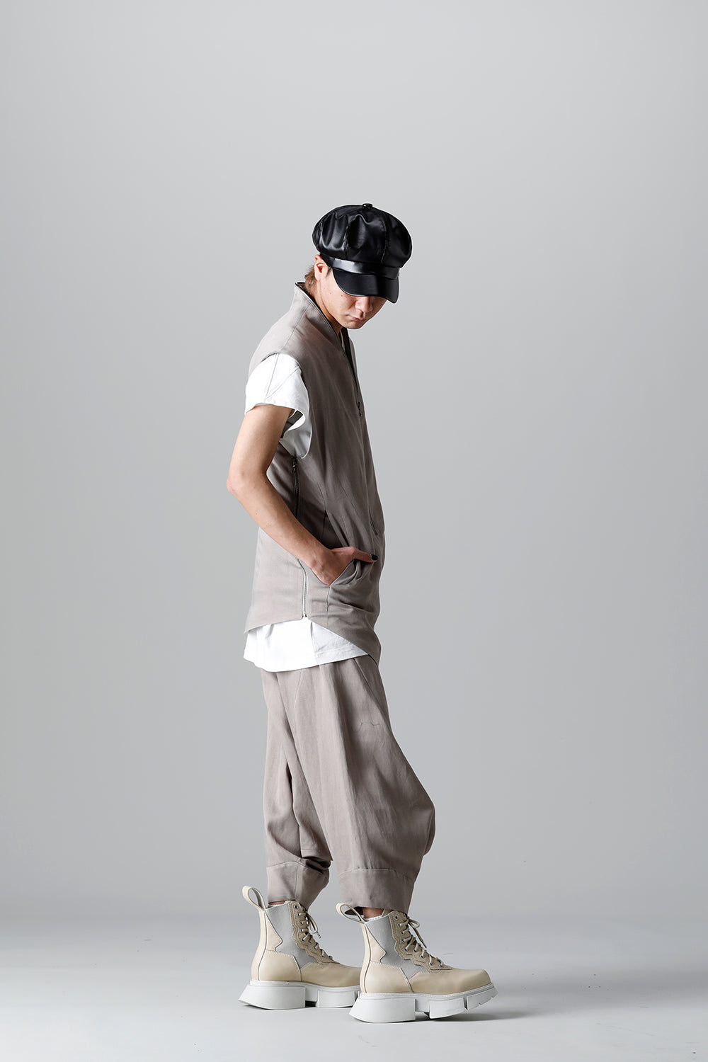 Satin Jacquard Trousers  Graige