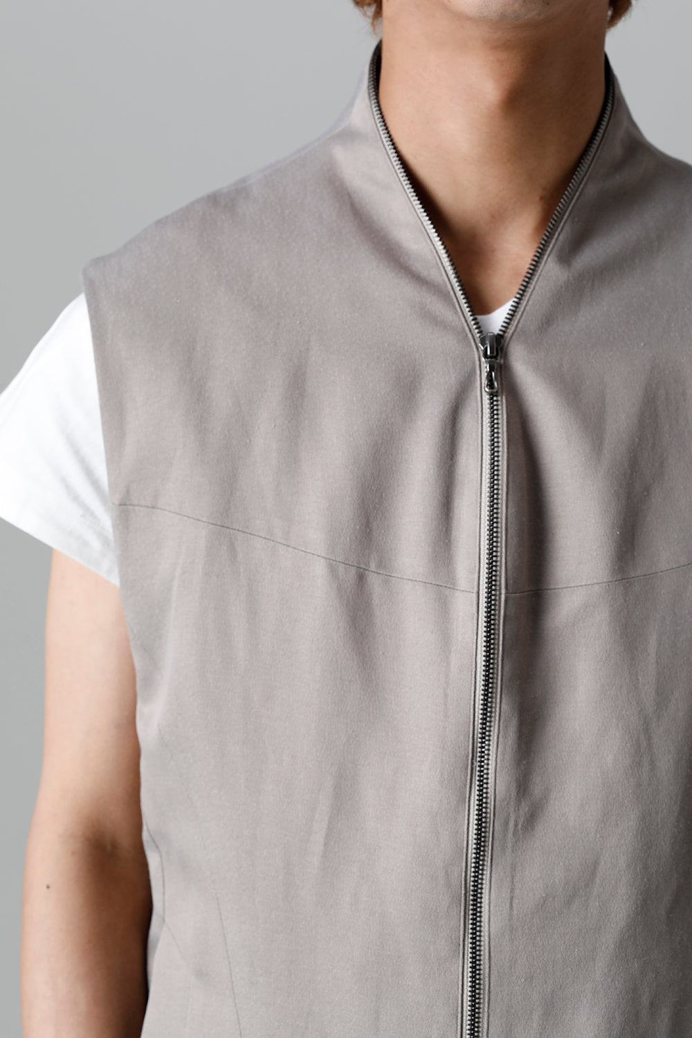 Satin jacquard Vest Graige