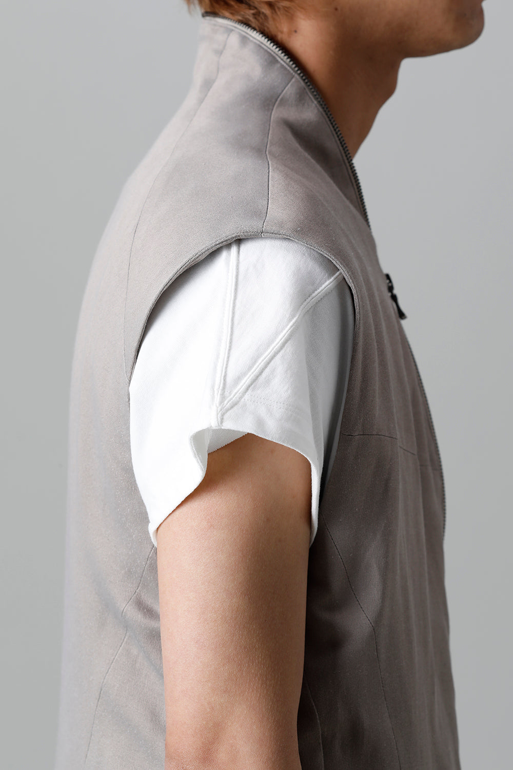 Satin jacquard Vest Graige