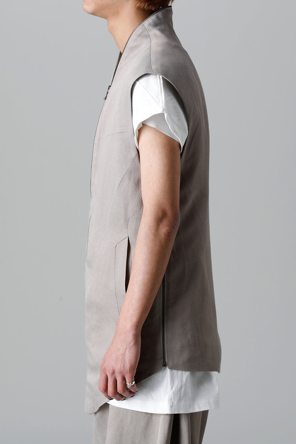 Satin jacquard Vest Graige