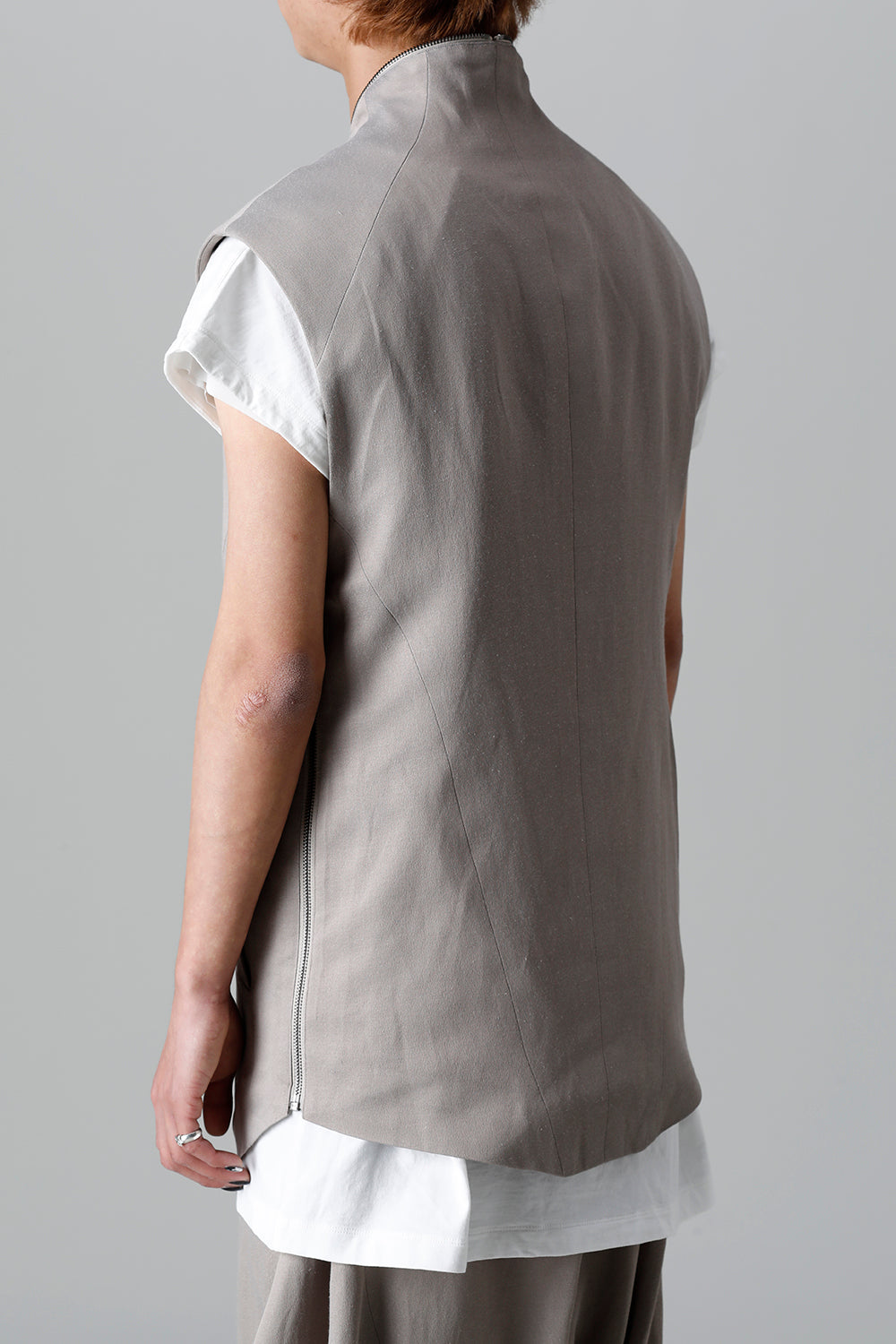 Satin jacquard Vest Graige