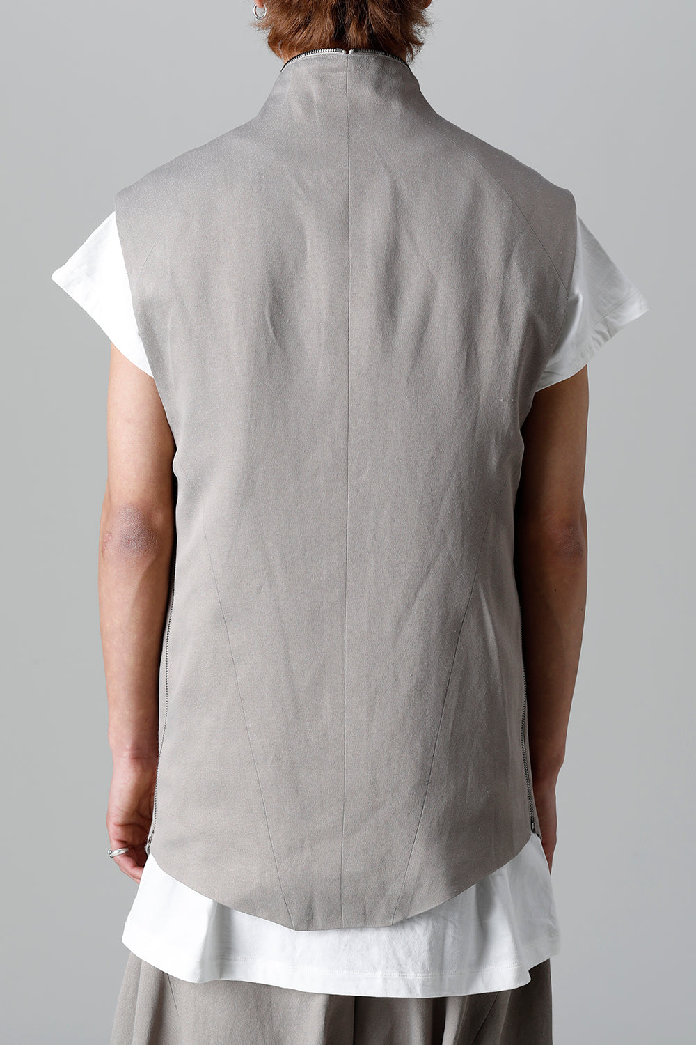 Satin jacquard Vest Graige