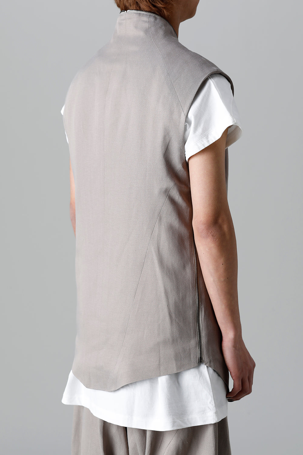 Satin jacquard Vest Graige