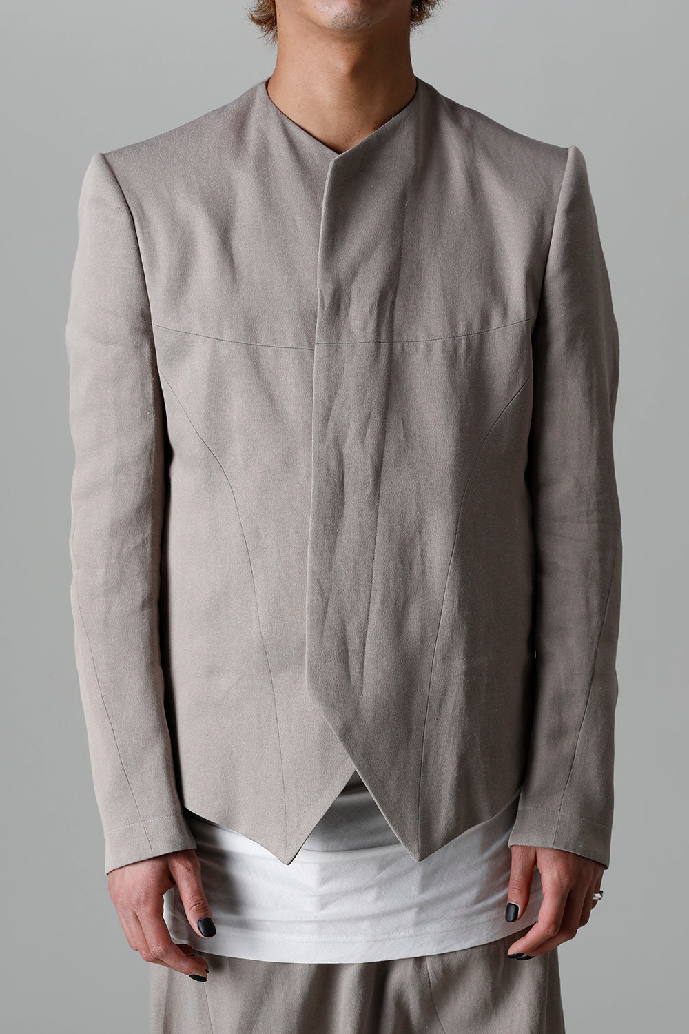 Satin jacquard Edge Tailored jacket Graige