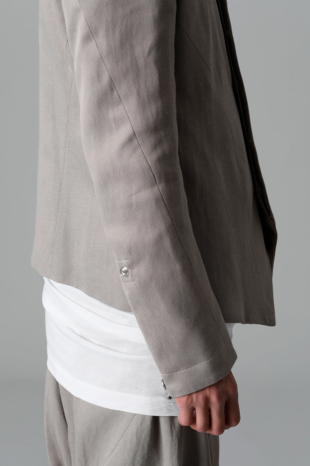 Satin jacquard Edge Tailored jacket Graige