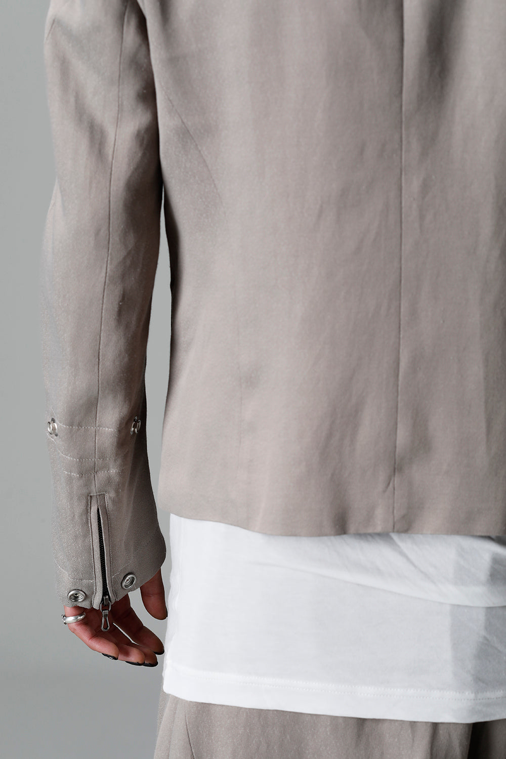 Satin jacquard Edge Tailored jacket Graige