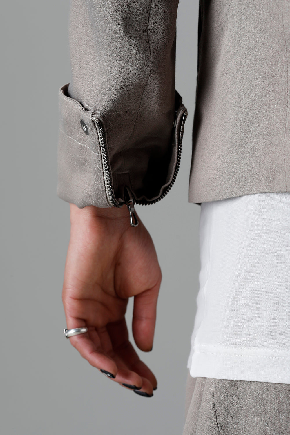 Satin jacquard Edge Tailored jacket Graige