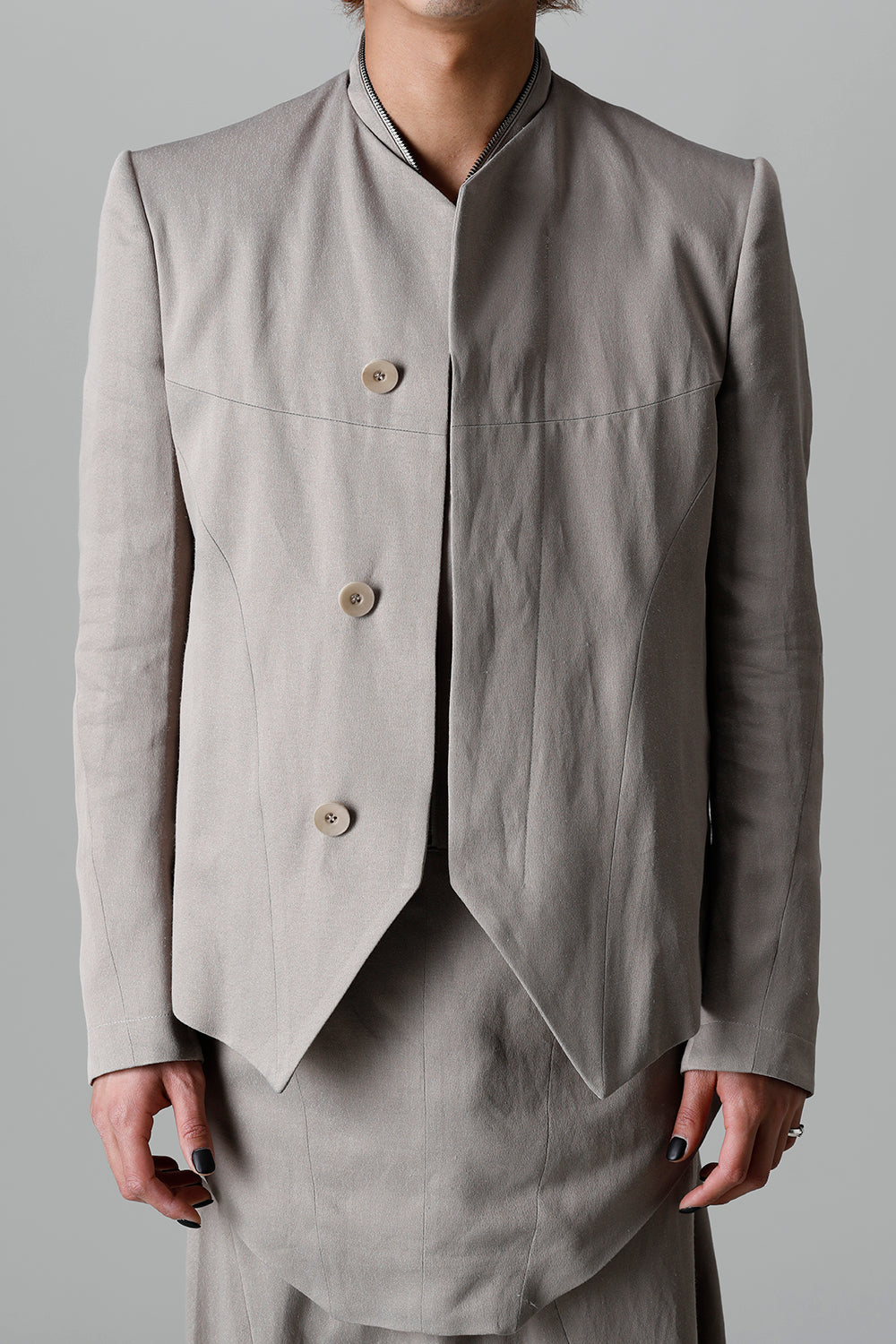 Satin jacquard Edge Tailored jacket Graige