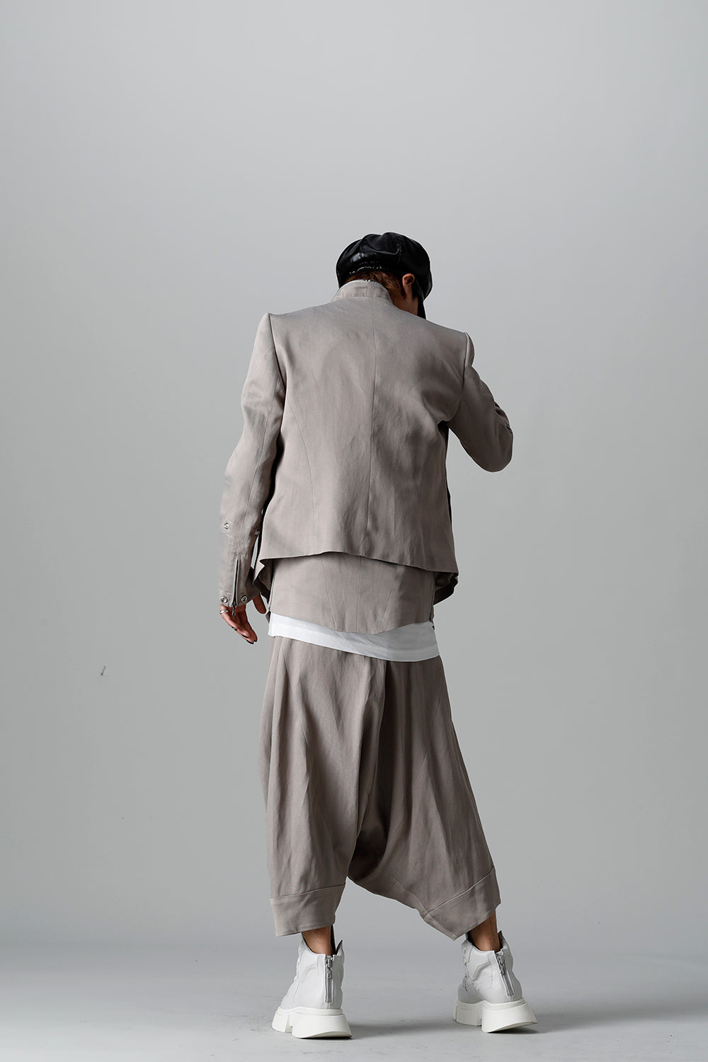 Satin jacquard Edge Tailored jacket Graige