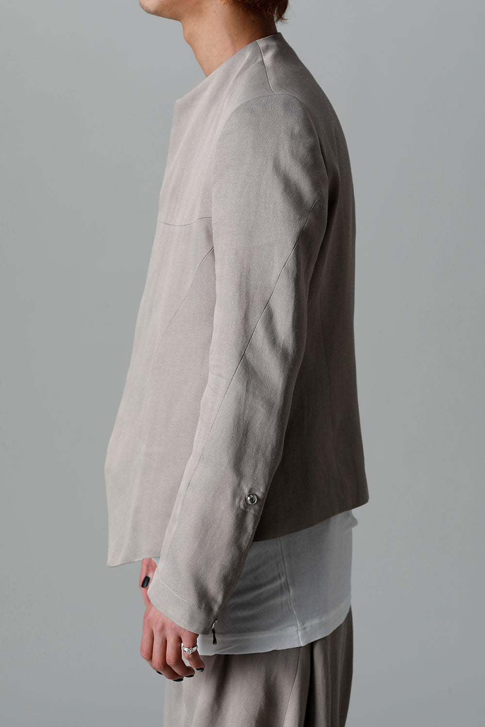 Satin jacquard Edge Tailored jacket Graige