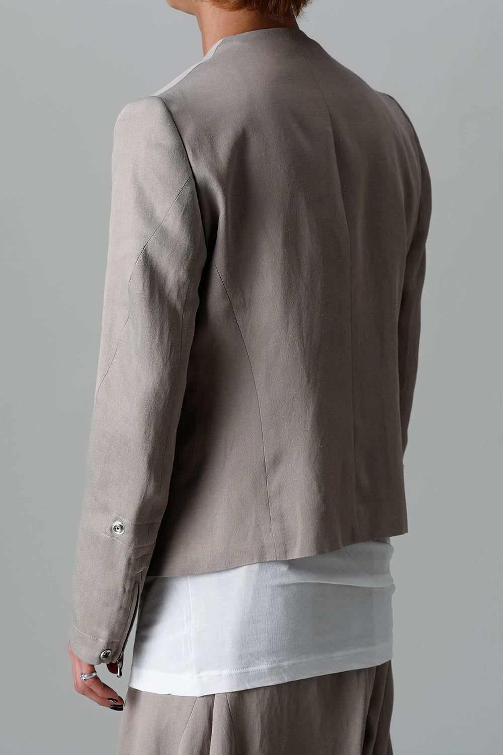 Satin jacquard Edge Tailored jacket Graige