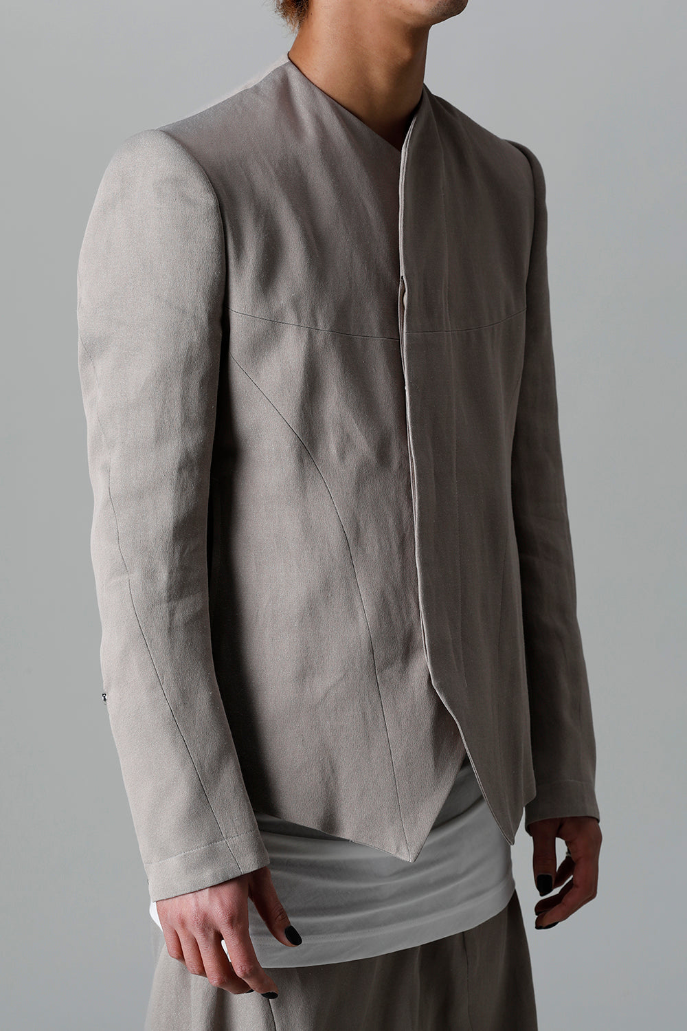 Satin jacquard Edge Tailored jacket Graige