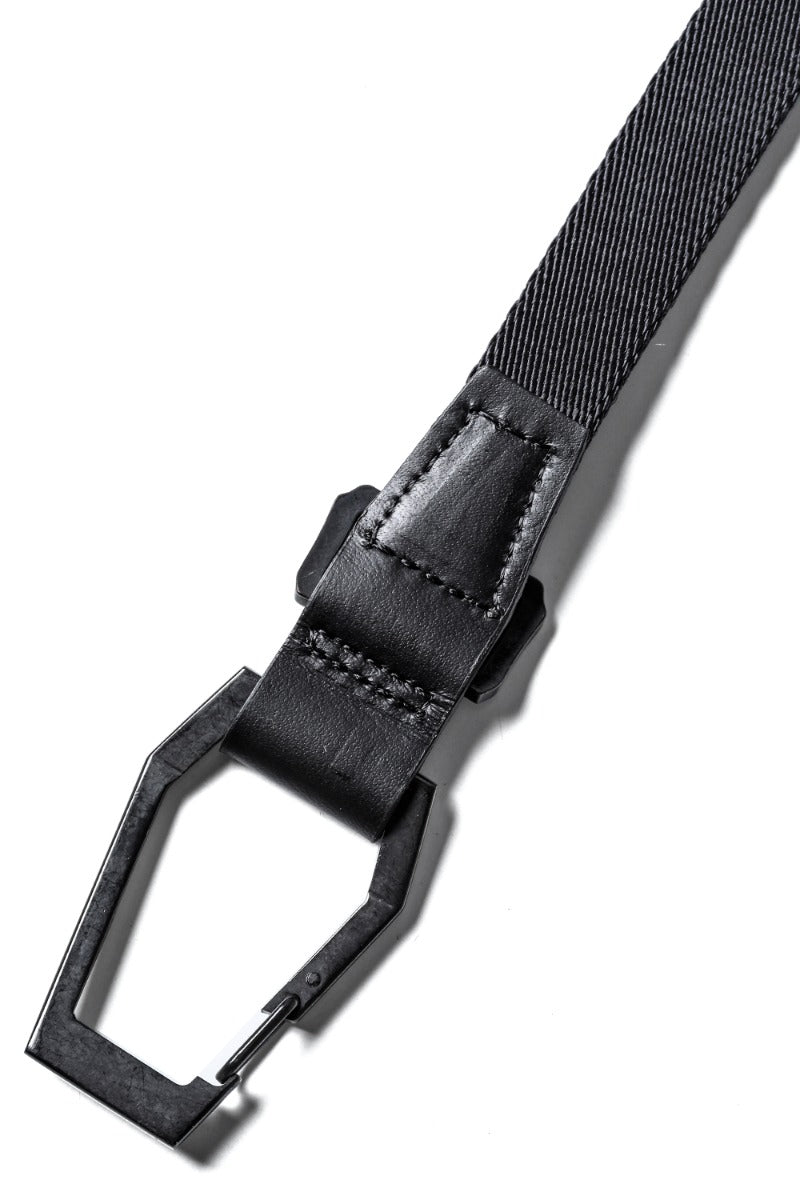 Nylon Tape Carabiner Beltv Black