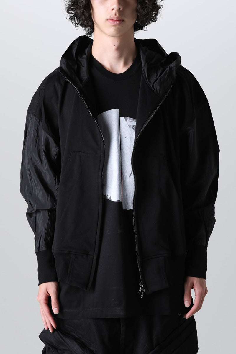 Cotton Sweat Zip Up Hoodie