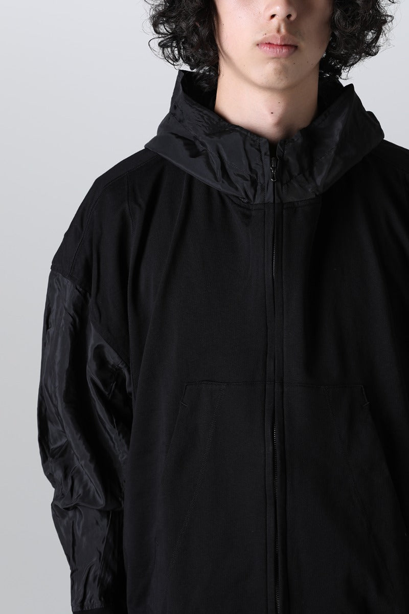 Cotton Sweat Zip Up Hoodie