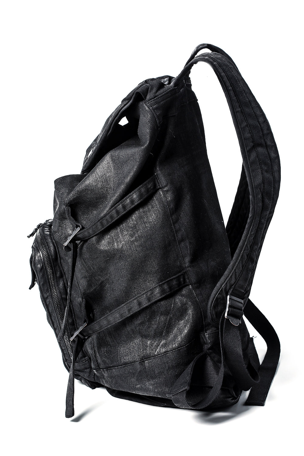 10.5oz Stretch Denim Gas Mask Coating Back Pack